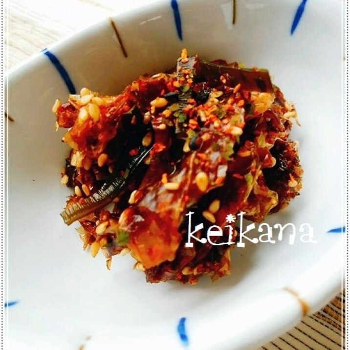 超簡単☆だしをとった後の昆布&鰹節+生姜の佃煮♪
